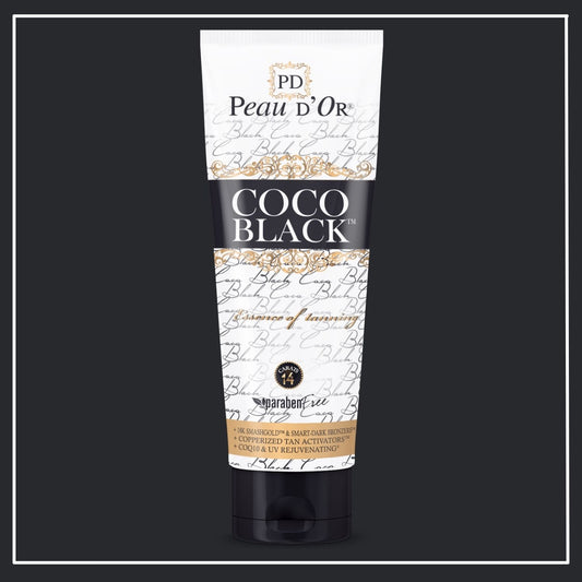 Coco Black Tanning Accelerator Lotion with Bronzer