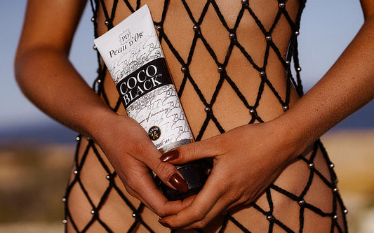 Coco Black Tanning Accelerator Lotion with Bronzer